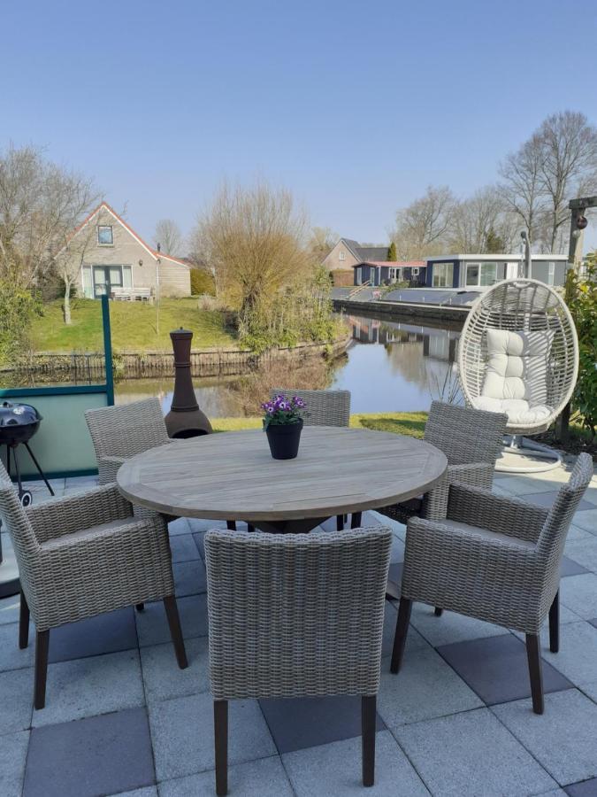 Waterhuis Friesland Oudwoude Esterno foto