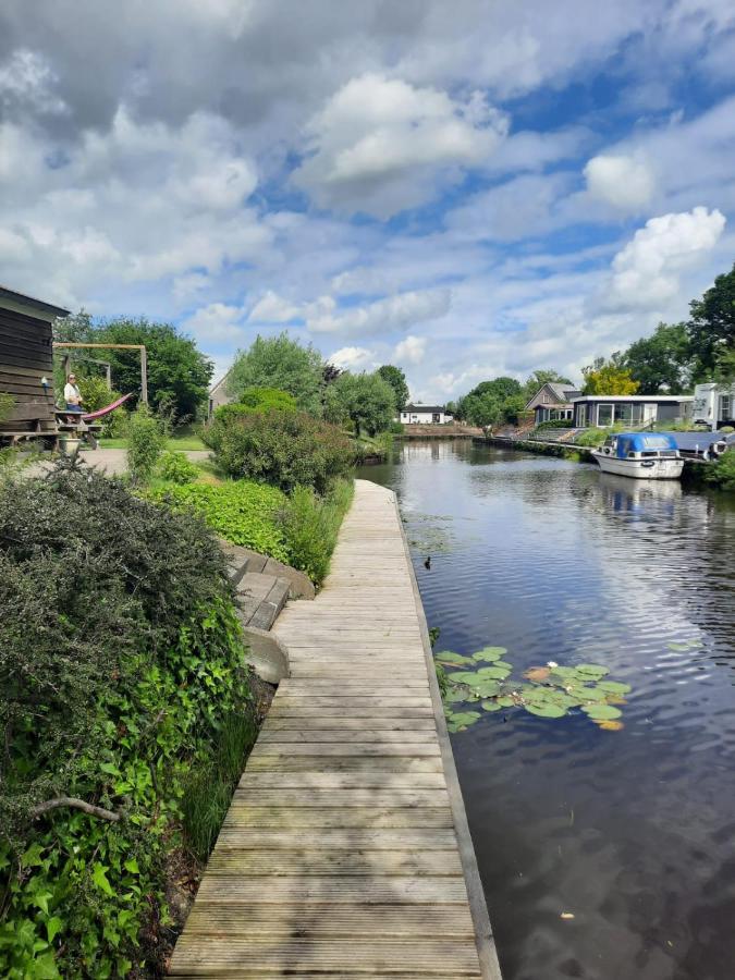 Waterhuis Friesland Oudwoude Esterno foto