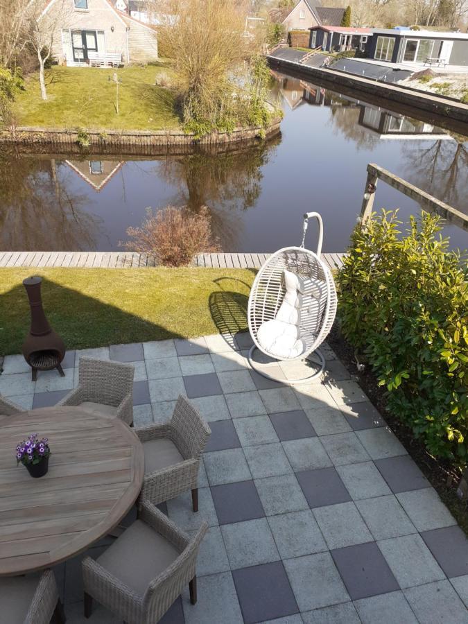 Waterhuis Friesland Oudwoude Esterno foto